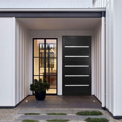 Porta Lambril Solara 80 X 2.10 Preta Lado Direito - Hale