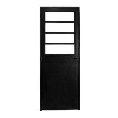 Porta Basculante Lambril Alumínio Preto 2.10 X 70 Lado Direito – Hale