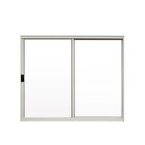 Janela 2 Folhas De Correr S/ Grade 1.00 X 1.00 Alumínio Branco Linha Modular - Hale