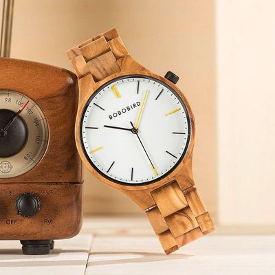 Relogio Masculino Bobo Bird Ws27 à Prova D'água Ws27-3