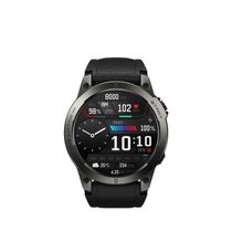 Relógio Zeblaze Stratos 3 Premium, Tela Ultra Hd Amoled, Gps Embutido, Hi-fi Bluetooth Preto
