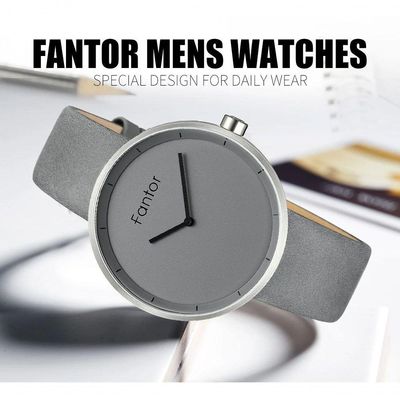 Relógio Masculino Fantor Wf1011g à Prova D'água Branco