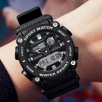 Relogio Masculino Display Duplo Esportivo A Prova D´Agua