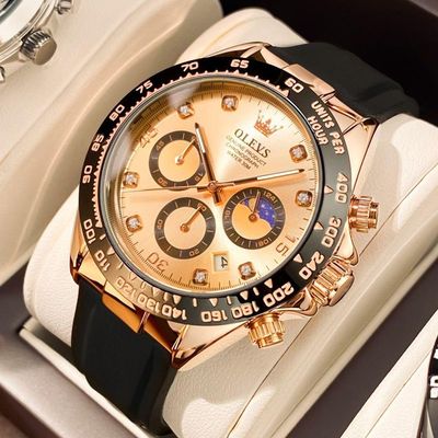 Relógio De Quartzo Masculino Esportivo Luminoso De Quartzo