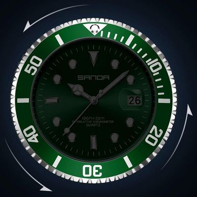 Relogio Masculino Analogico De Quartzo Luminoso A Prova Dágua 7018