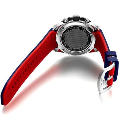 Relógio Masculino Esportivo De Silicone Movimento Luminoso