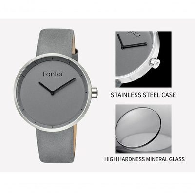 Relógio Masculino Fantor Wf1011g à Prova D'água Preto