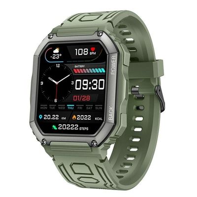 Relógio Inteligente Masculino Smartch 5515i0nd à Prova D'água Verde