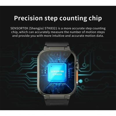 Relógio Smartwatch Masculino Foxbox 8763Ew À Prova D'Água Cinza Escuro Bateria 600Ma