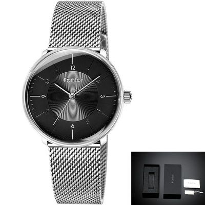 Relógio Feminino Fantor Wf1021l à Prova D'água Preto