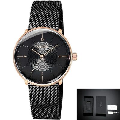 Relógio Feminino Fantor Wf1021l à Prova D'água Preto