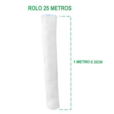 Tela Mosquiteiro Porta Janela Rolo 25 Metros Mosquito Inseto Pernilongo Casa Proteçao Varanda Jardim