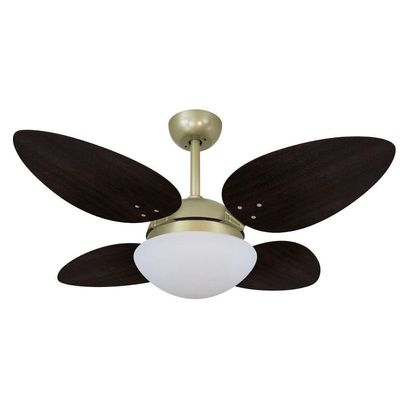 Ventilador De Teto Volare Petalo Quad Tabaco 127V 110V