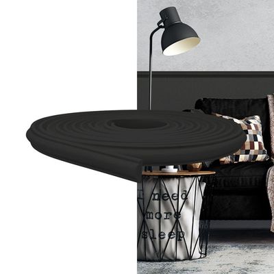 Rodameio Boiserie Eva Autocolante 2,3cm Rm61 Preto Metro