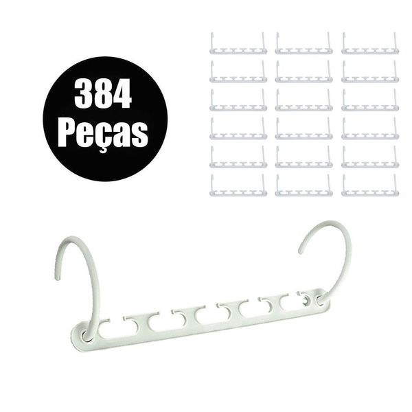 Suporte Para Cabide Organizador Divisoria 384 Peças