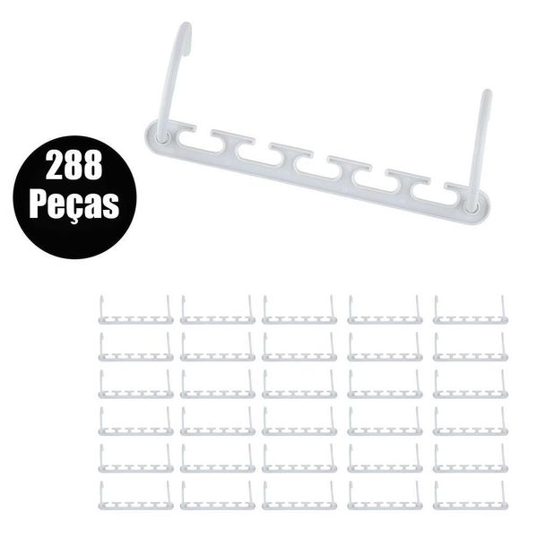 Suporte Para Cabide Compacto Organizador 288 Peças