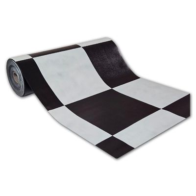 Passadeira Em Manta Vinilico Similar Laminado Por Metro Xadrez