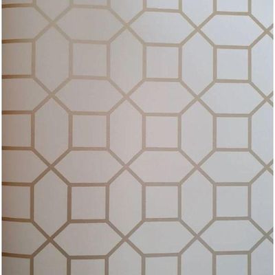 Papel De Parede Neo Geometric Geométrico Bege Ng1974