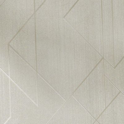 Papel De Parede Classici 5 Geométrico Cinza 5a096504r