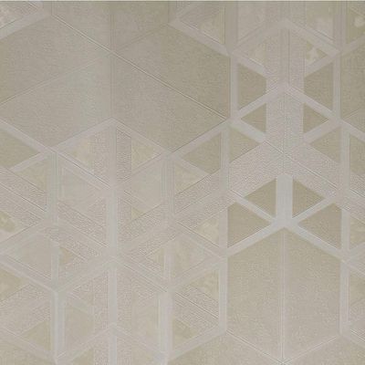 Papel De Parede Metropolis 3 Geométrico Bege Mt300802r