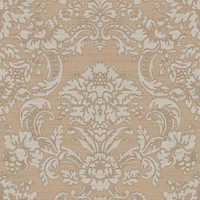 Papel De Parede Tradizioni Damask Bege 33344