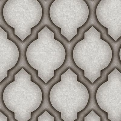 Papel De Parede Classici 4 Geométrico Cinza 4a095301r