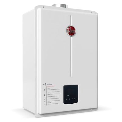 Aquecedor 45Ls Digital Ef 127-220V Glp gás De Botijão Rheem  Bivolt
