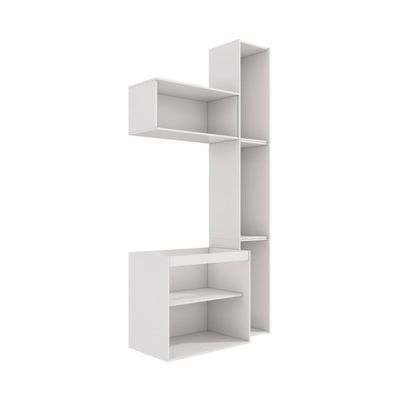Conjunto Para Banheiro Kappesberg Celeste 5 Peças Branco/verde 116,5cm