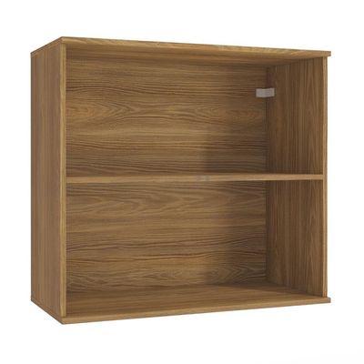Armário Aéreo Celeste Kappesberg 100% Mdf 2 Portas Nogueira