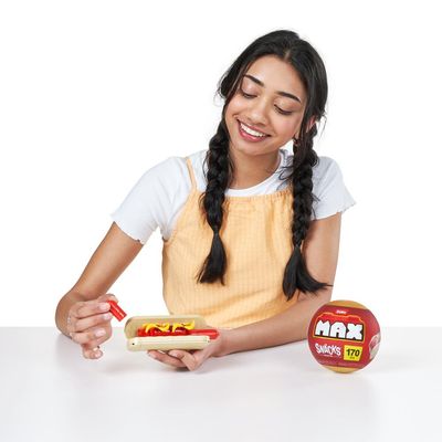 Blocos de Montar Max Premium Snacks Cachorro Quente 170 pçs