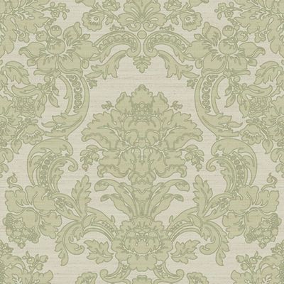 Papel de Parede Tradizioni Damask Verde 33345