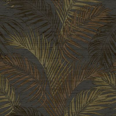 Papel de Parede Tradizioni Folhagem Azul 33319