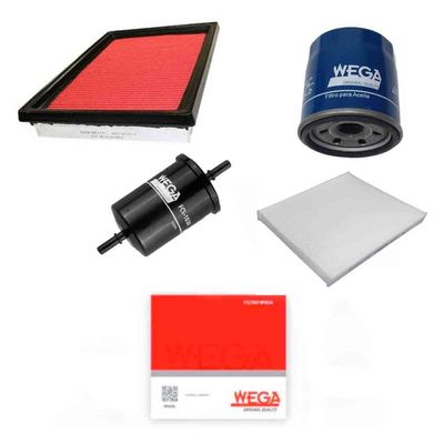 Kit Filtros Óleo Nissan Versa 2015 A 2024 WKL242 Wega