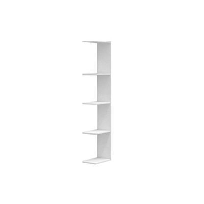 Prateleira de Quarto Smim/Luna Branco - Peroba