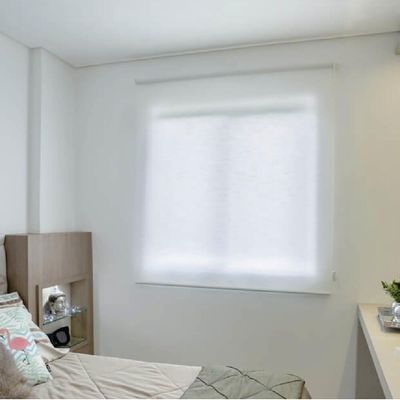 Persiana Rolo Translucida Branco - 2,80m X 2,40m