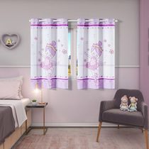 Cortina Kids Infantil 2,00M X 1,30M Bailarina Lilás