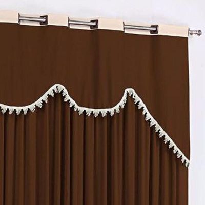 Cortina Maya Tecido Malha Gel 2,00 X 1,80M Alt Tabaco