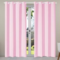 Cortina Isa 2,80M X 2,30M P/ Porta Balcão Rosa