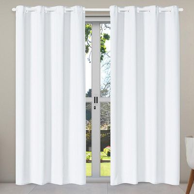 Cortina Isa 2,80M X 2,30M P/ Porta Balcão Branca