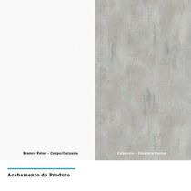 Balcão De Pia Sem Tampo Para Cozinha 120cm 2 Portas Pérola Luciane Móveis