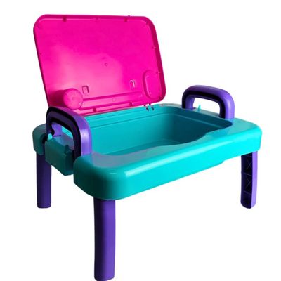 Mesa Desenho Portátil Rosa  - Mercotoys