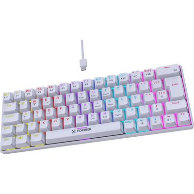 Teclado Gamer Mecânico Fortrek Gravity 65 Compact SWITCH Outemu RED (7898554608840)