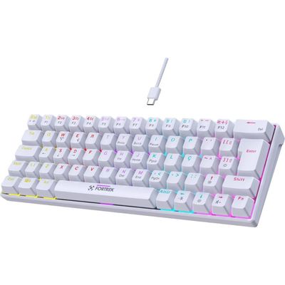 Teclado Gamer Mecânico Fortrek Gravity 65 Compact SWITCH Outemu RED (7898554608840)