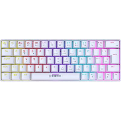 Teclado Gamer Mecânico Fortrek Gravity 65 Compact SWITCH Outemu RED (7898554608840)