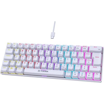 Teclado Gamer Mecânico Fortrek Gravity 65 Compact SWITCH Outemu RED (7898554608840)
