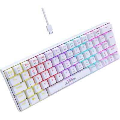 Teclado Gamer Mecânico Fortrek Gravity 65 Compact SWITCH Outemu RED (7898554608840)