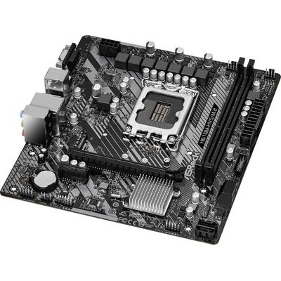 Placa Mae ASROCK H610M-HVS/M.2 R2.0 LGA1700 2XDDR4 3200 DIMM 64GB 4XSATA3 2XUSB3.2 4XUSB2.0