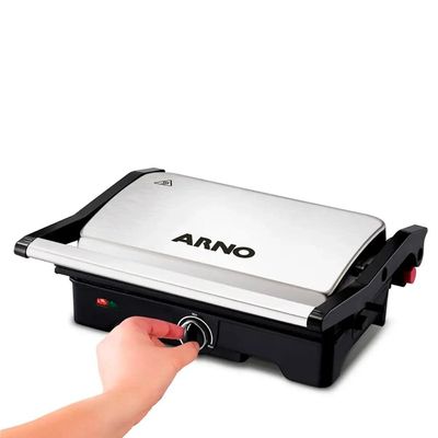 Sanduicheira GRILL ARNO Dual INOX GNOX - 8010000261  INOX  110 VOLTS