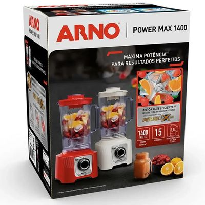 Liq ARNO Power MAX 1400W - 2720018191  Vermelho  110 VOLTS