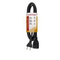 Cordao Prolongador PP Plano 10A 0,75 5M Preto